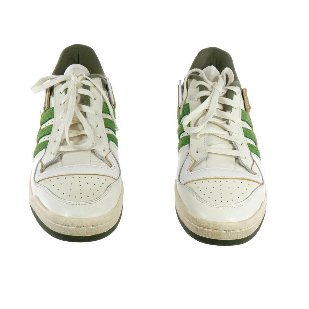 ADIDAS ORIGINALS Forum 84 Low FY8683 White Crew Green Sneakers Shoes Sz. 12 US - Picture 5 of 8